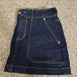 American Eagle Outfitters Dark Denim Skirt